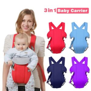 Multicolor Adjustable Baby Carrier Strong Material Safety Belt Adapt to Newborn