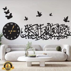 wooden wall art, wall clock, wooden wall clock, home decor, living room decor, office decor, modern wall art, decorative clock, gift idea, quartz clock