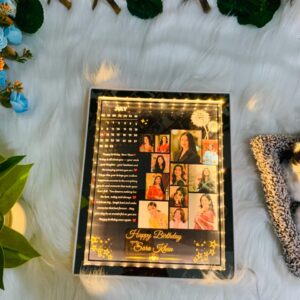 Customized Magic Mirror Frame, Personalized LED Frame, 3D LED Photo Frame, Magic Mirror Night Lamp, Customized Gift, Birthday Gift, Wall Décor, LED Mirror Frame, Romantic Gift Idea, Trending Birthday Surprise